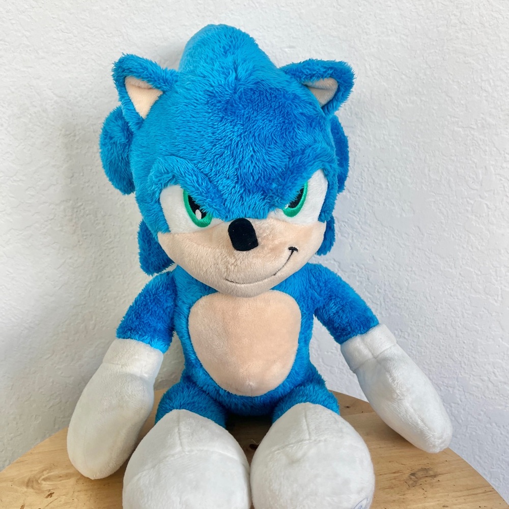 Build A Bear Sonic The Hedgehog 2 Plush Sonic Stuffed 18